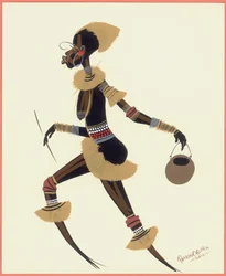Femme en raphia, 2010